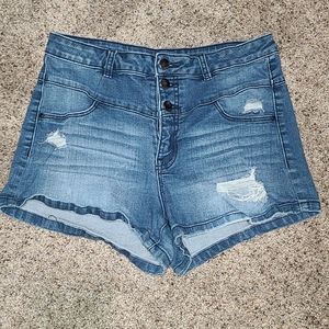 Refuge denim shorts